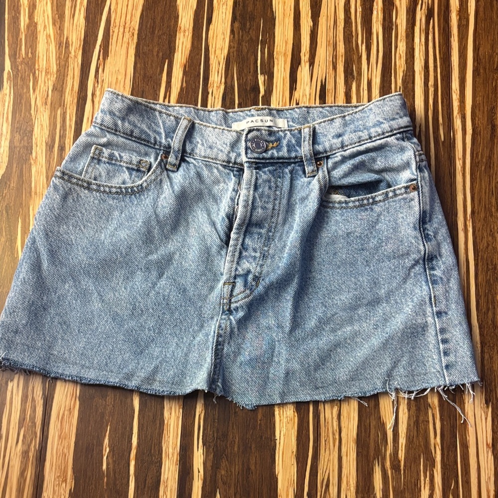 Pacsun Denim Mini Skirt size 25